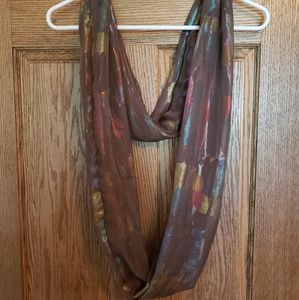 ♦️Multi-colored infinity scarf